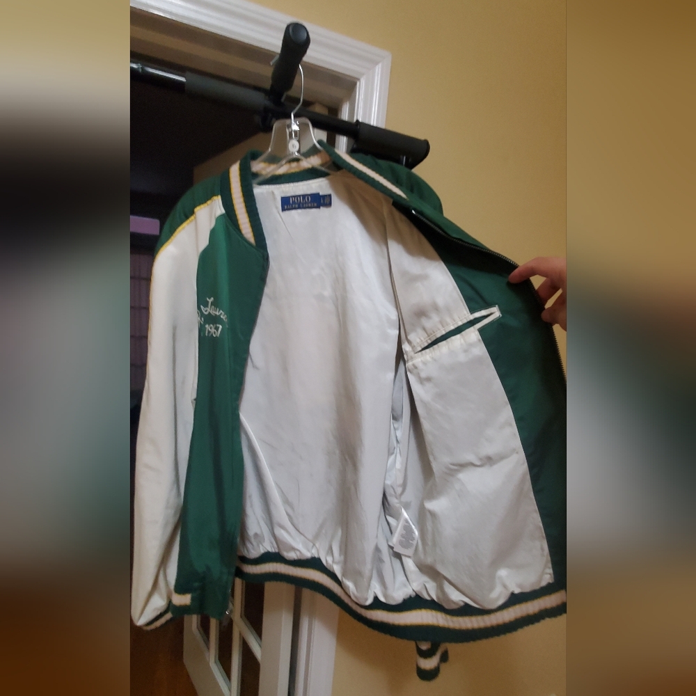 Ralph Lauren Satin Tour Hawaii Jacket - Picture 5 of 8